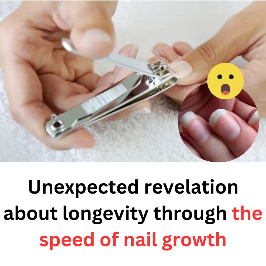 Unexpected revelation about longevity through the speed of nail growth