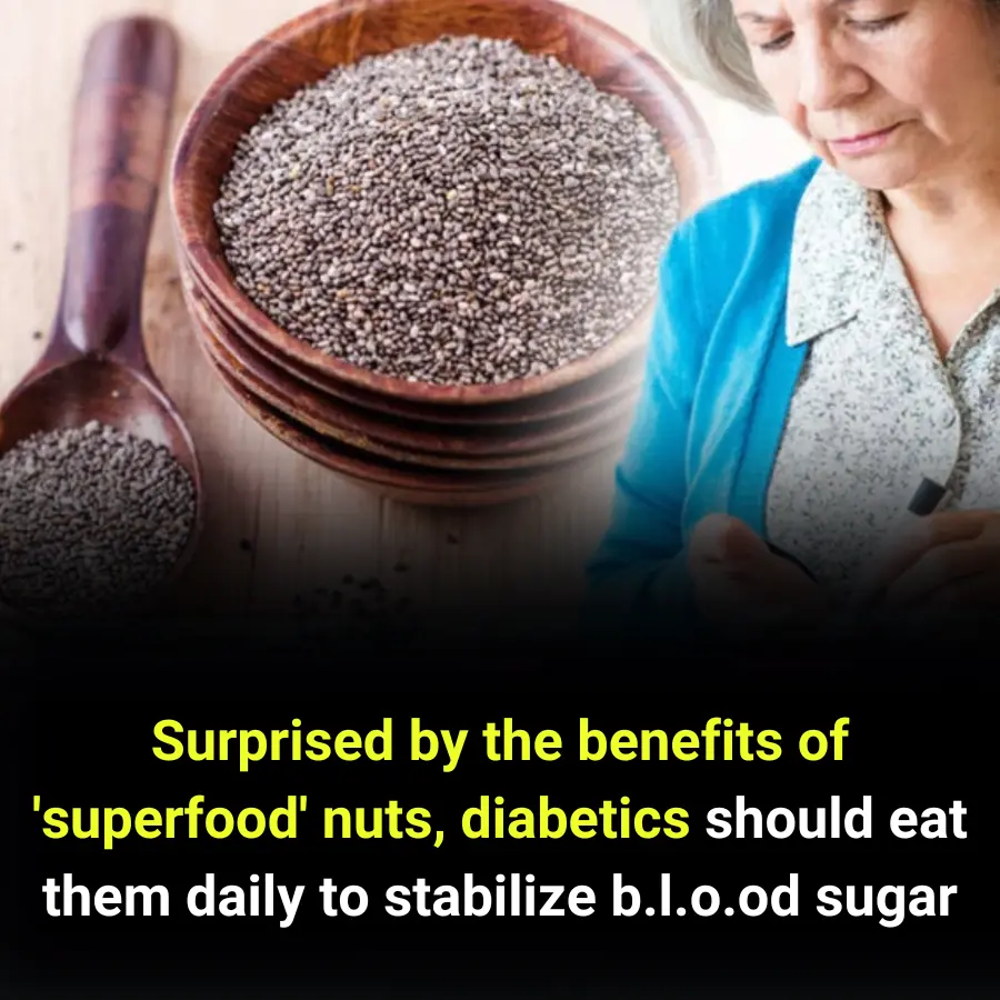 Surprised by the benefits of 'superfood' nuts, diabetics should eat them daily to stabilize b.l.o.od sugar