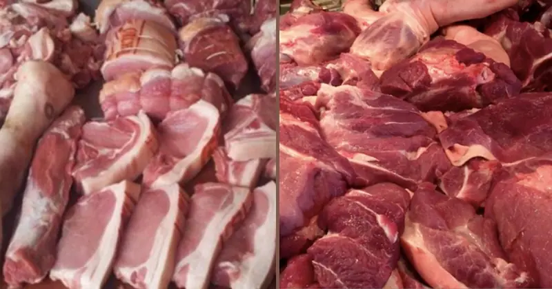 When going to the market, is it correct to buy red meat or light meat?