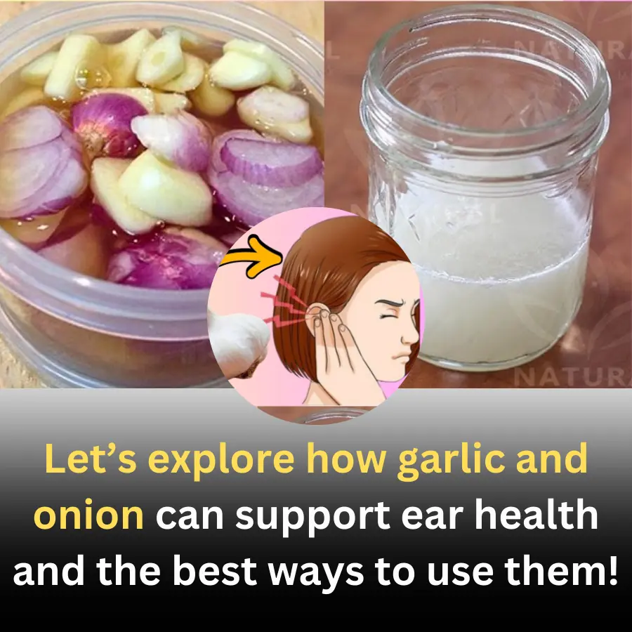 Let’s explore how garlic and onion can support ear health and the best ways to use them!