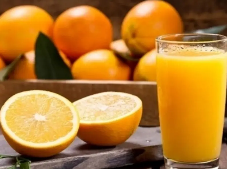 Great benefits from orange juice