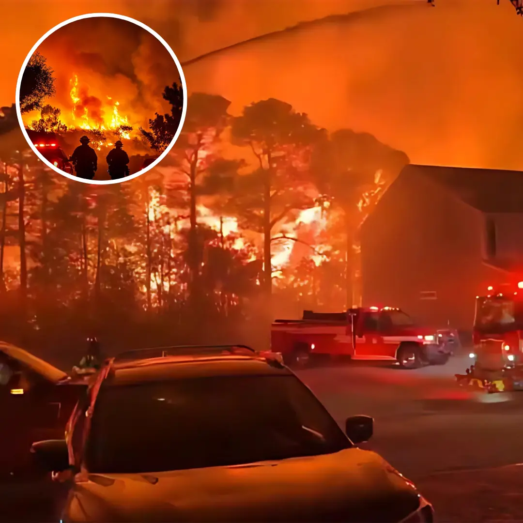 North and South Carolina are ab.l.aze. Over 175 wildfires erupt as tornadoes loom