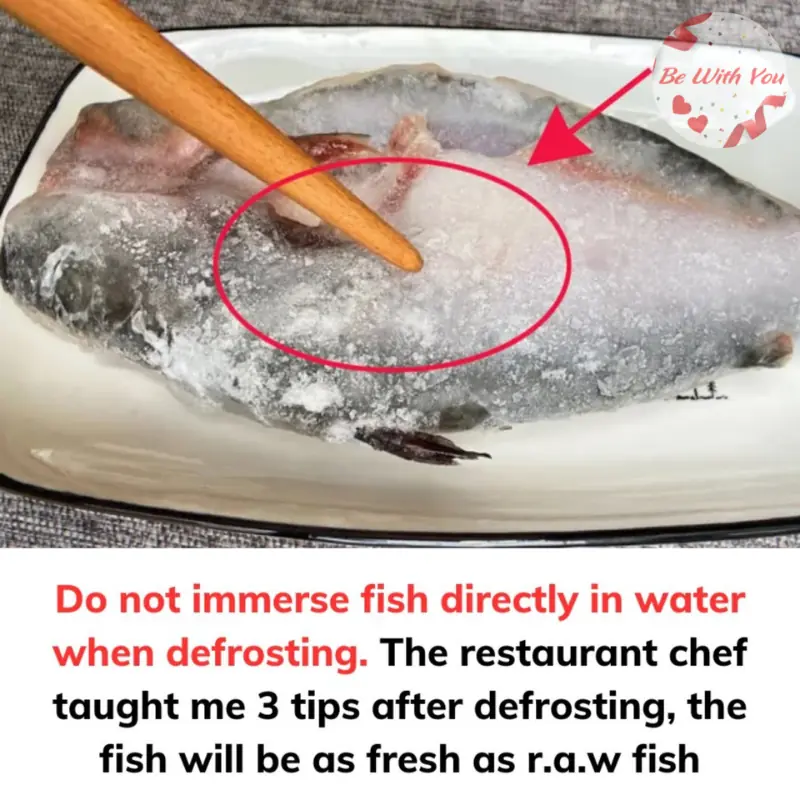 Follow this tip and your fish will stay fresh without losing its nutrients