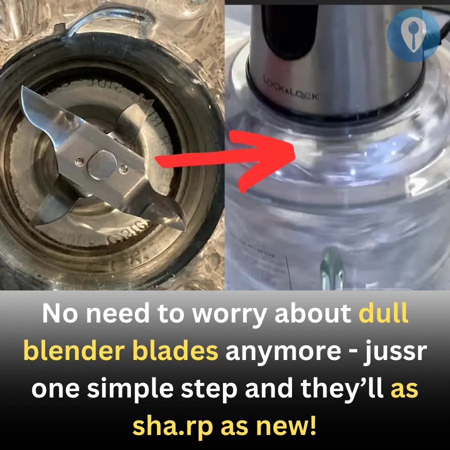 Sharpen Blender Blades with Aluminum Foil