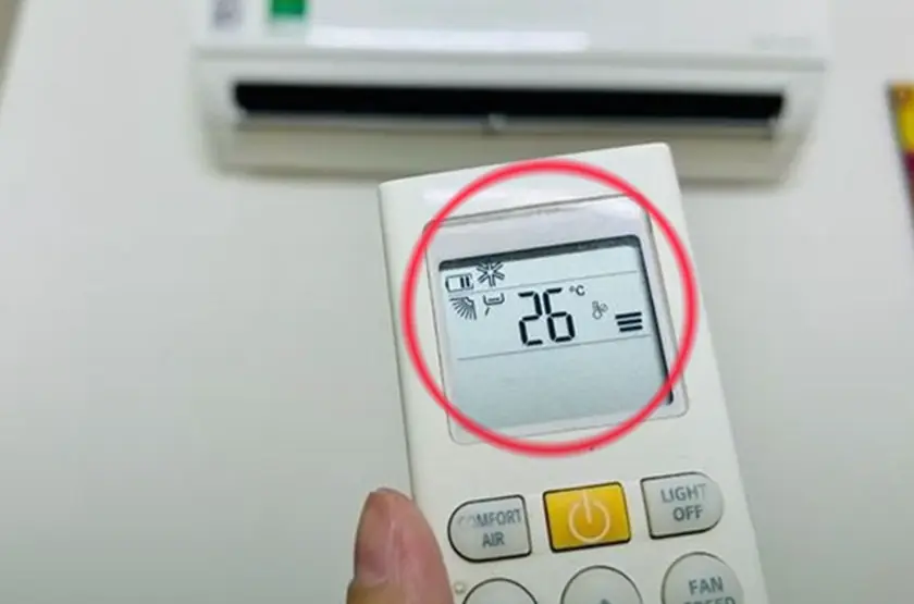 Why shouldn’t you set the air conditioner to 26°C at night?