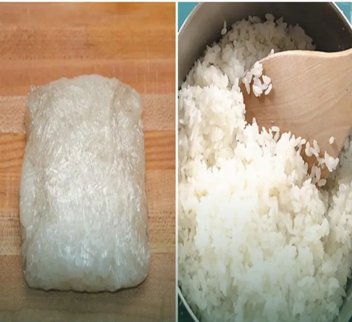 Storing leftover rice to keep it soft and tasty for an entire month