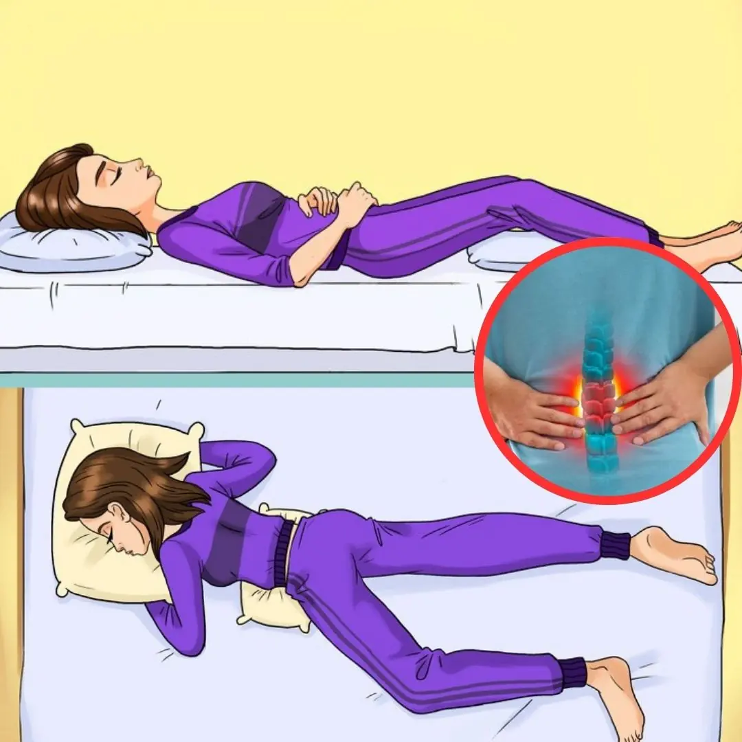 Revealing how to change sleeping position to reduce painful back pain