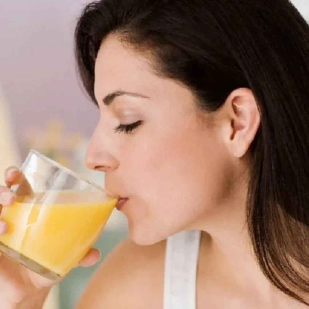 3 times after which drinking orange juice is strictly prohibited