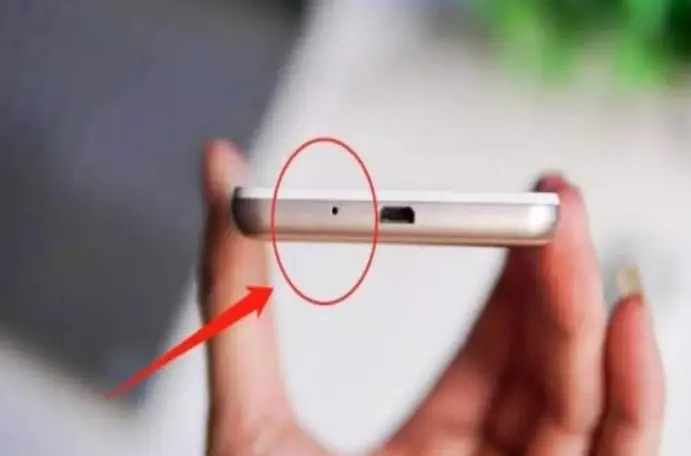 Uses of small holes on phones