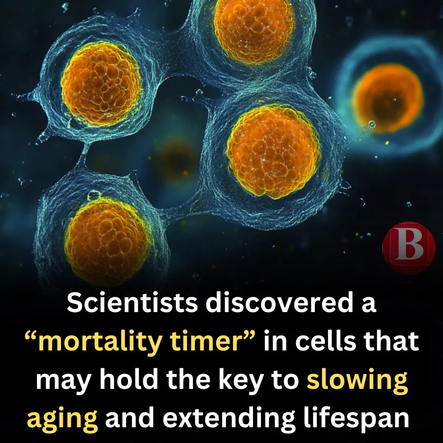 Scientists discovered a “mortality timer” in cells that may hold the key to slowing aging and extending lifespan