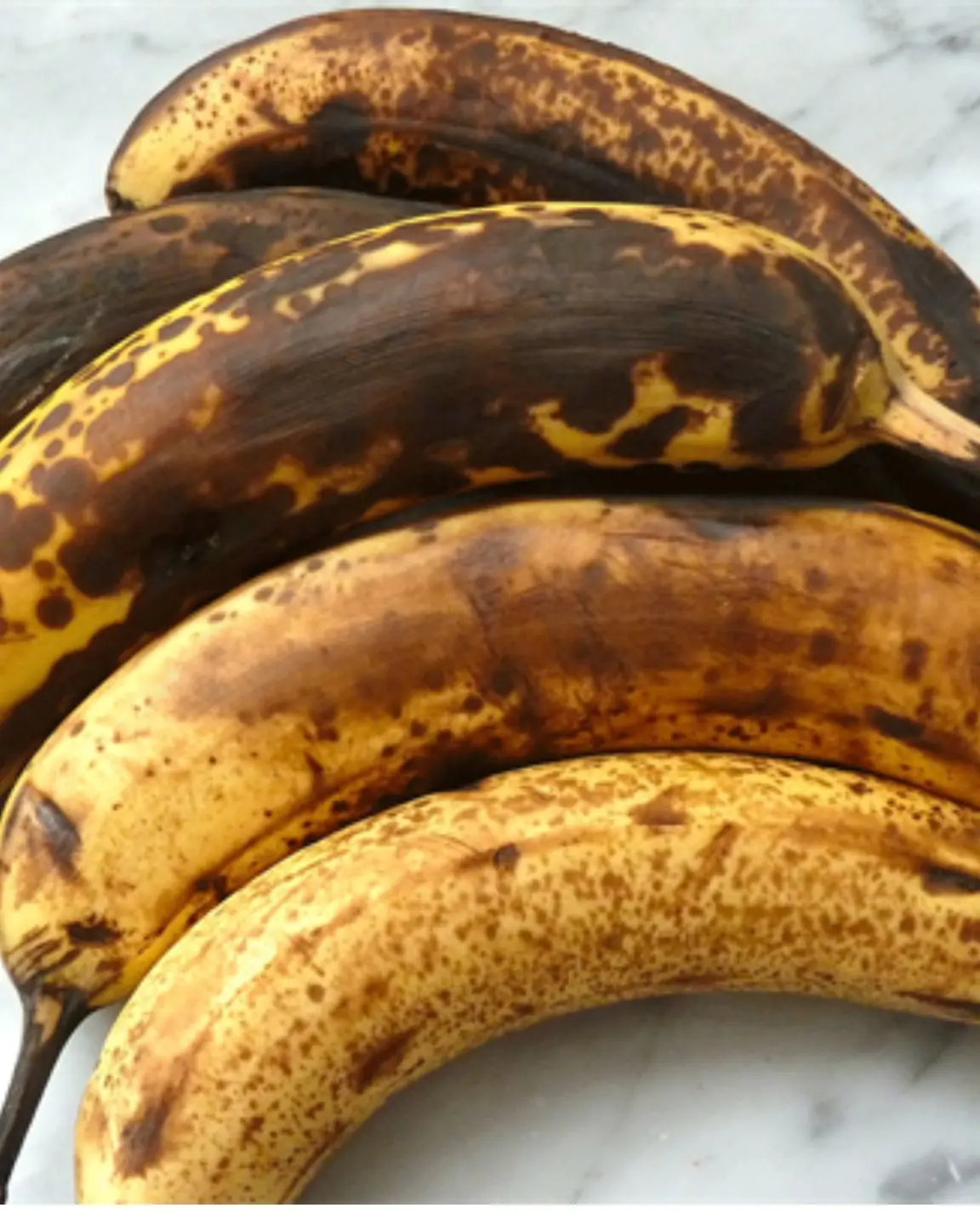 Is it better to eat bananas with nice skin or with brown spots?