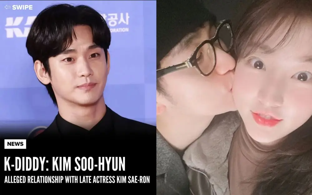 K-netizens react to overseas media outlet calling Kim Soo Hyun "K-Diddy"