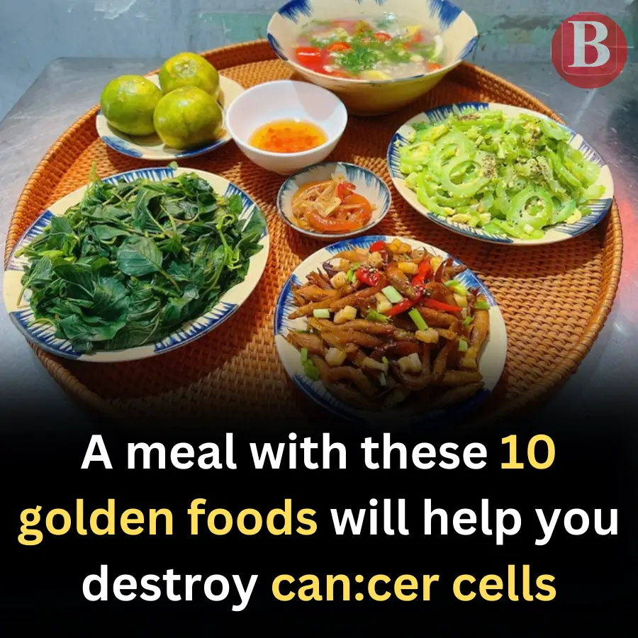 A meal with these 10 golden foods will help you destroy ca:ncer cells