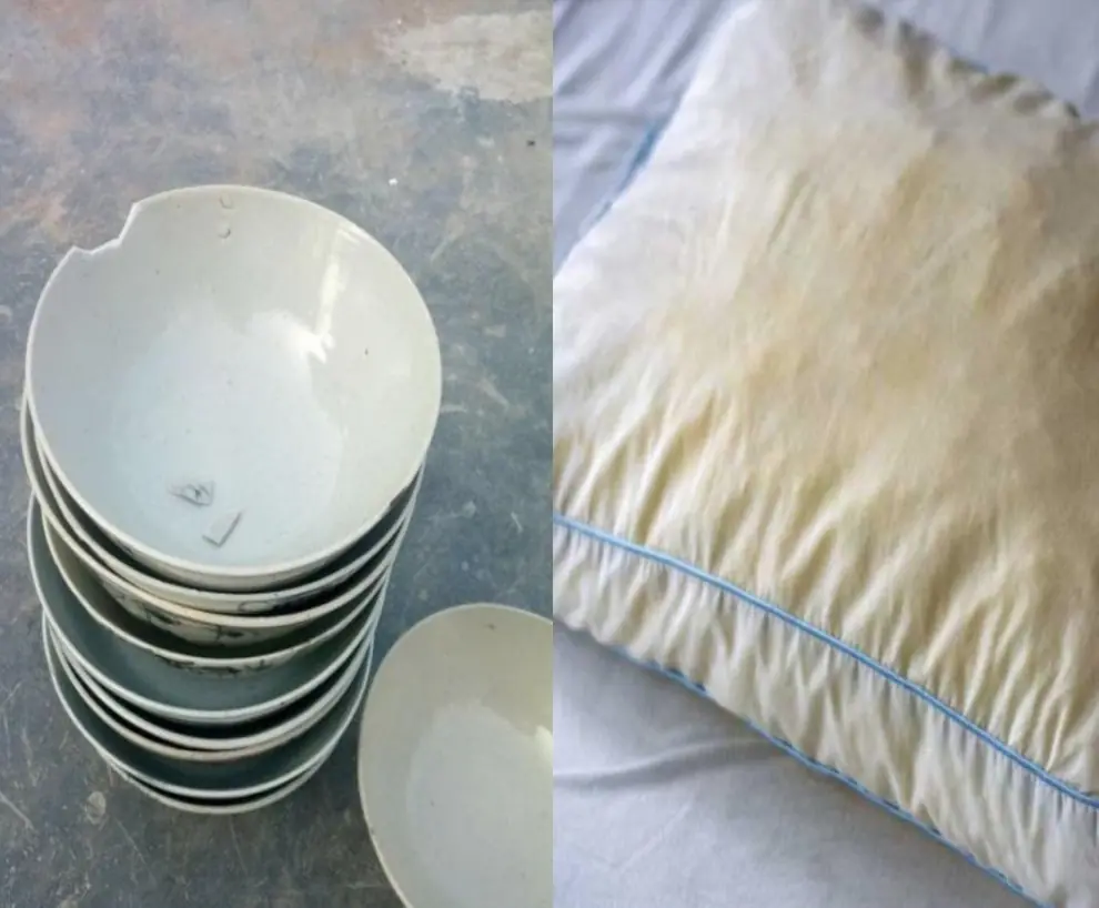 Don't keep these things as it will bring b.a.d luck to your family