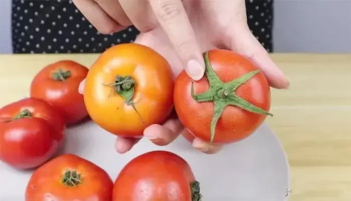 How to distinguish naturally ripened tomatoes is very simple