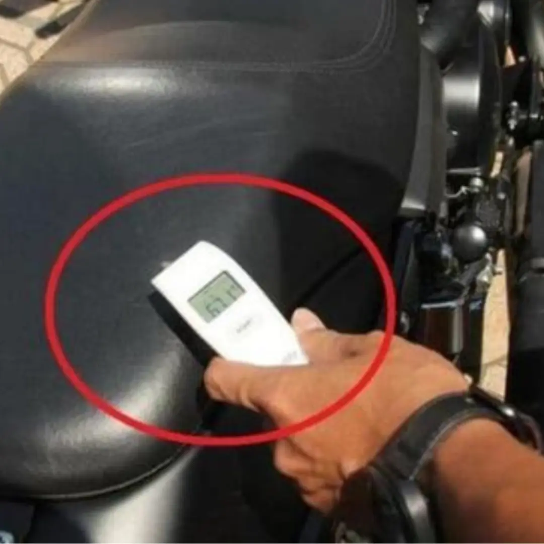 Motorcycle seat burns on hot days, here are 5 tips to cool down quickly