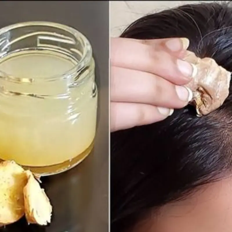 4 ways to use ginger to treat hair loss, the more you use it