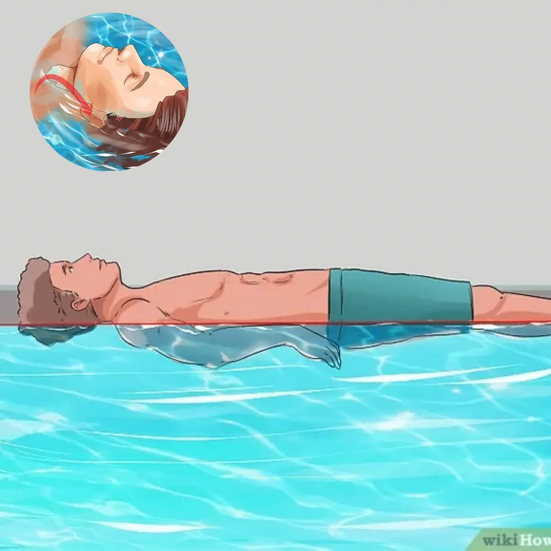 How should you react to survive when you suddenly fall into deep water without knowing how to swim?