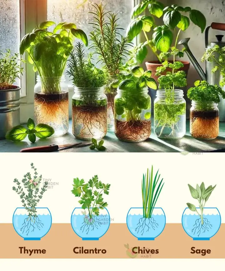 10 Veggies and Herbs You Can Grow in Just a Glass of Water