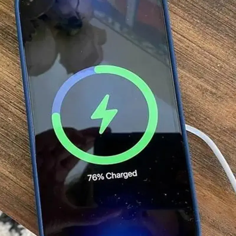 Charging the battery to 100% is foolish: This is the standard way to charge the battery without