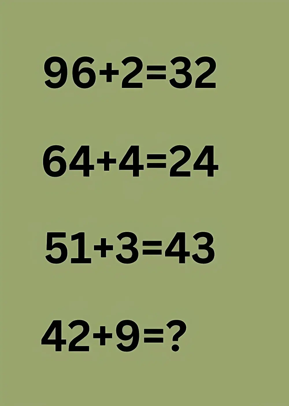 You Have an IQ Over 130 If You Solve This Puzzle in 9 Seconds!