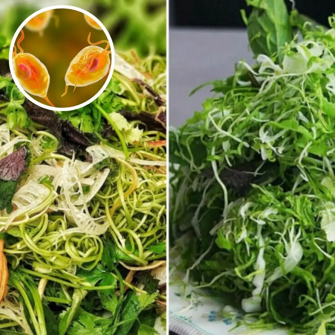 There are 3 types of vegetables that are easily infected with parasites, be especially careful when eating them