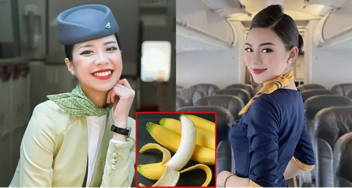 Why do flight attendants like to bring a banana on the plane?