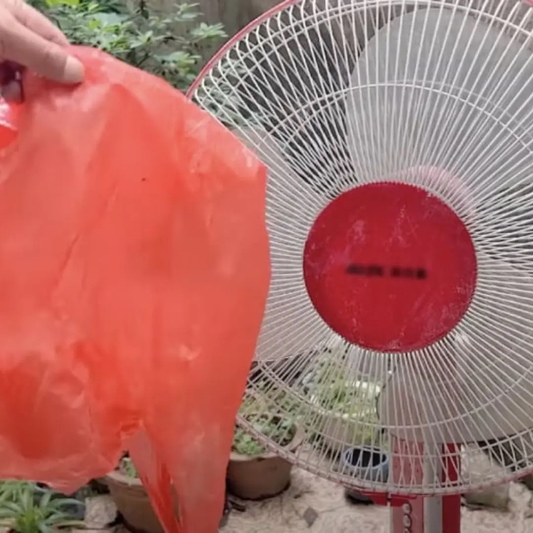 Cleaning an electric fan without removing the frame, this way will remove all the dirt