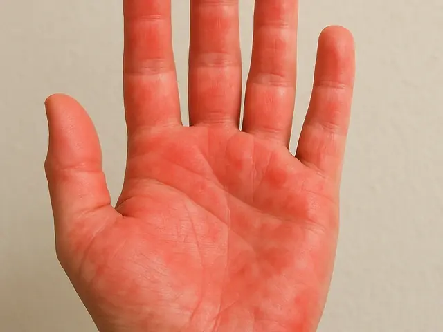 3 signs of fatty liver appear on hands and arms