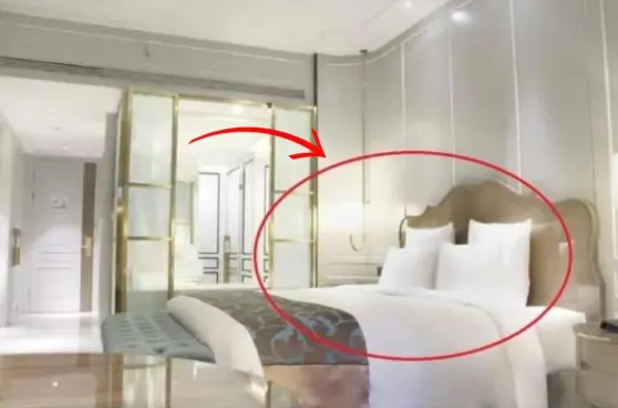What should be placed at the head of the bed?