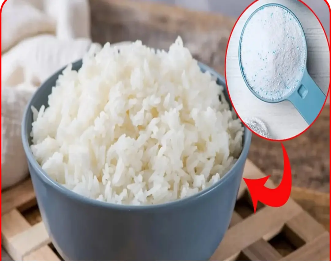 Mixing laundry detergent with cold rice
