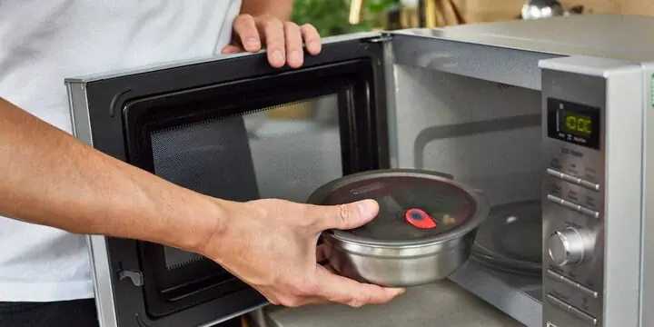 Why should you not put metal objects in the microwave?