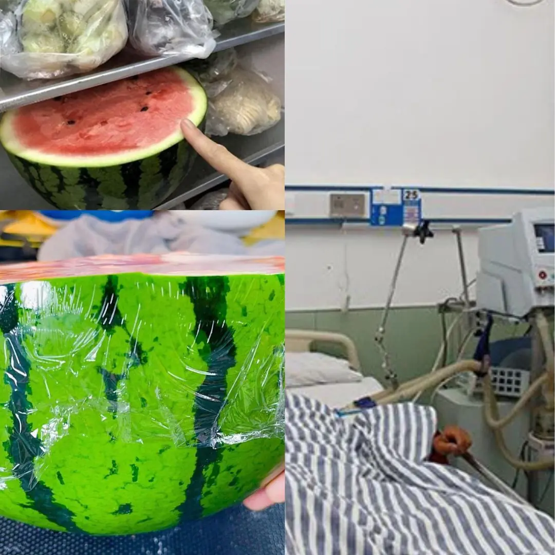 Whole family hospitalized after eating watermelon left overnight in the refrigerator: Mistakes in preserving watermelon that many people do