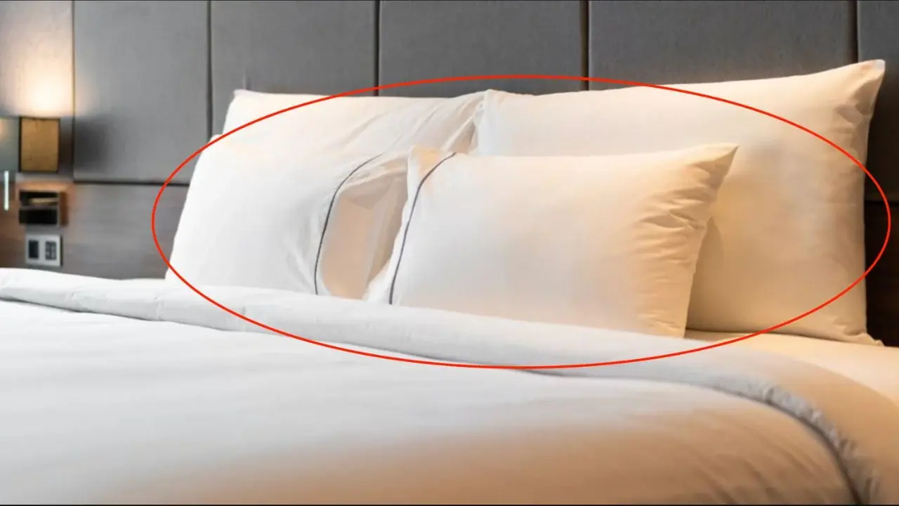 Many doctors recommend using two pillows when sleeping for better sleep health!