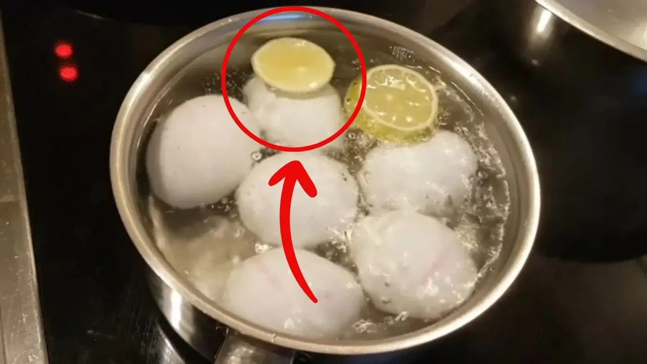 Tips for boiling eggs with lemon