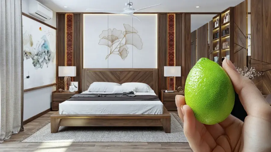 Why should you put a lemon at the head of your bed?