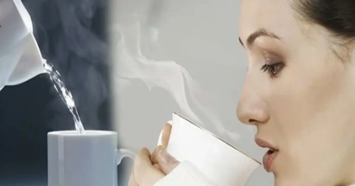 A cup of hot water can offer many health benefits