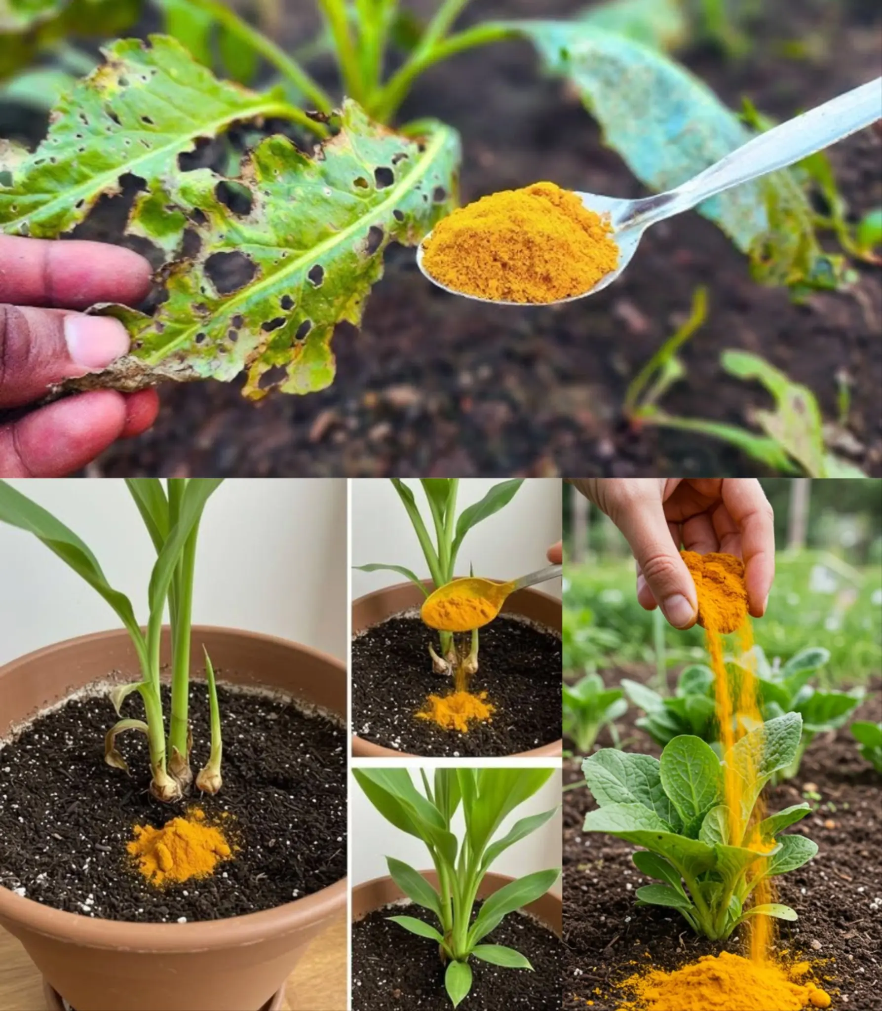 Transform your garden with the magic of turmeric!