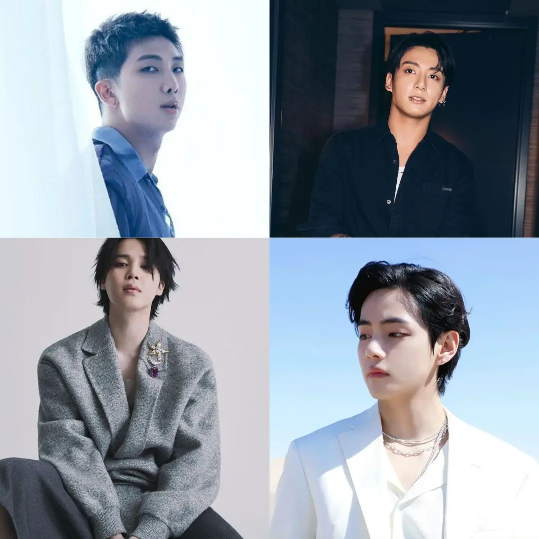 RM, V, Jung Kook, and Jimin will soon be discharged from the military