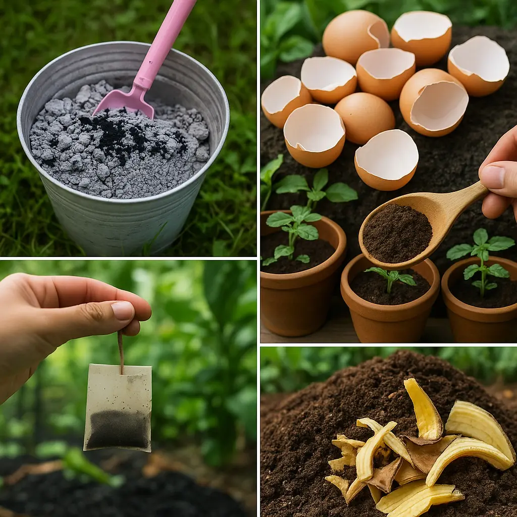 12 Homemade fertilizers for plants easy to find at home
