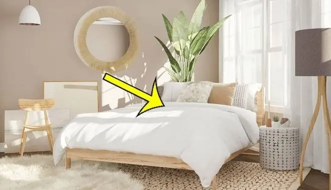 Why hotels prefer white bed linens?