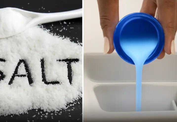 Mix white salt with fabric softener, solve many household problems, save a lot of money