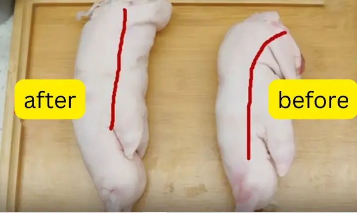 When going to the market, should you buy the pig's feet first or last?