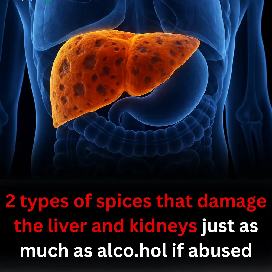 2 types of spices that damage the liver and kidneys just as much as alcohol if abused