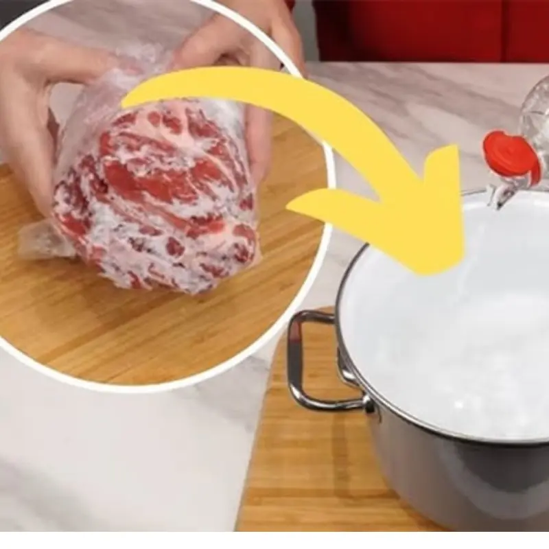 Stop Defrosting Meat with Cold Water