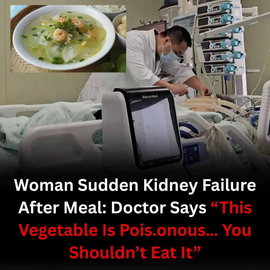 Woman Sudden Kidney Failure After Meal: Doctor Says “This Vegetable Is Poisonous… You Shouldn’t Eat It”