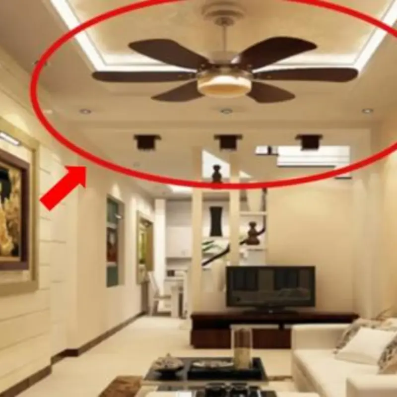 Don’t Install Ceiling Fans in These 4 Areas of Your Home