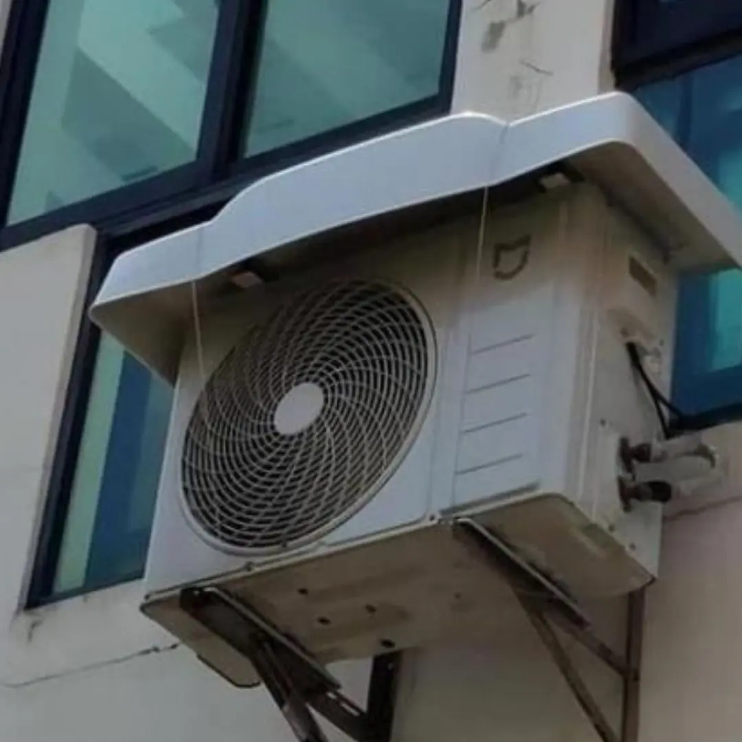 Should we cover the air conditioner condenser when it is sunny or rainy? Electricians warn against mistakes many people make