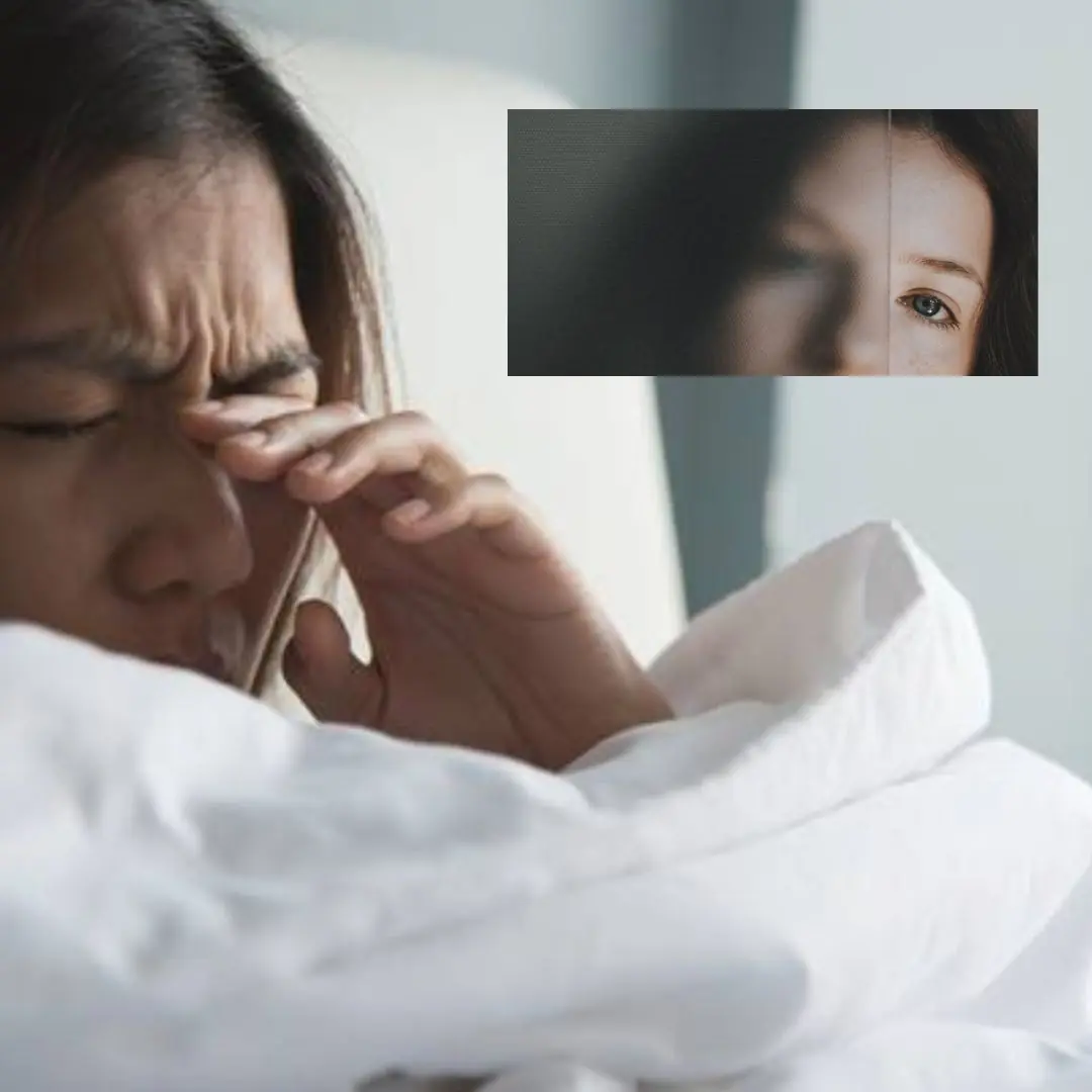 Be careful with the phenomenon of waking up with blurred vision