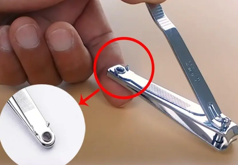 The hidden function of the small hole in a nail clipper